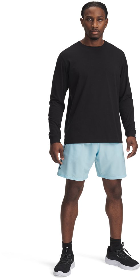Under Armour Men's Woven Wordmark Shorts 8.25 in                                                                                 - view number 3