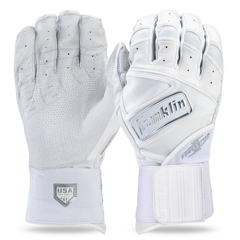 Franklin Women's Infinite Wrap Fastpitch Batting Gloves White, Small - Batting Gloves at Academy Sports