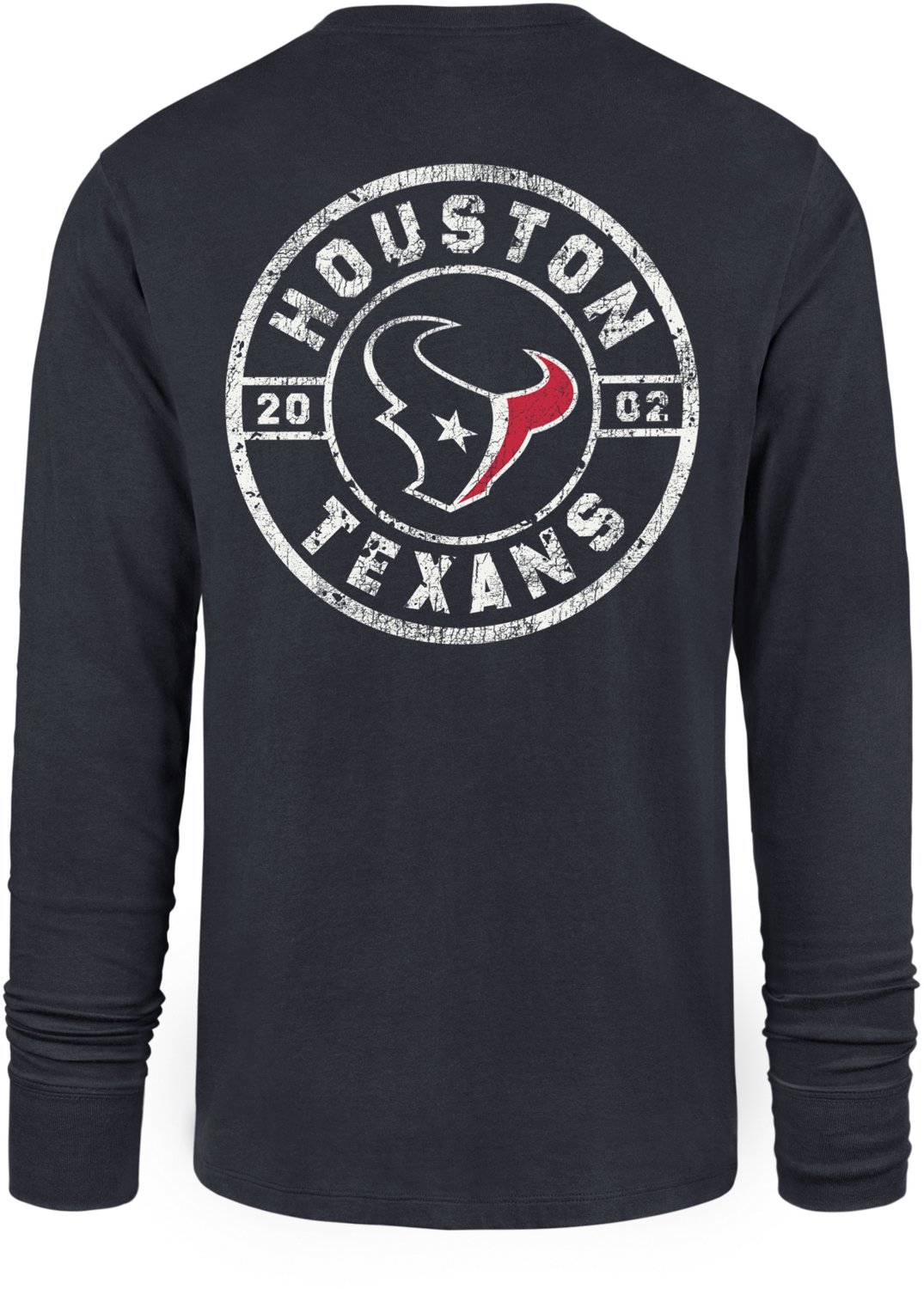 47 Men's Texans Spiral Franklin Long Sleeve T-shirt