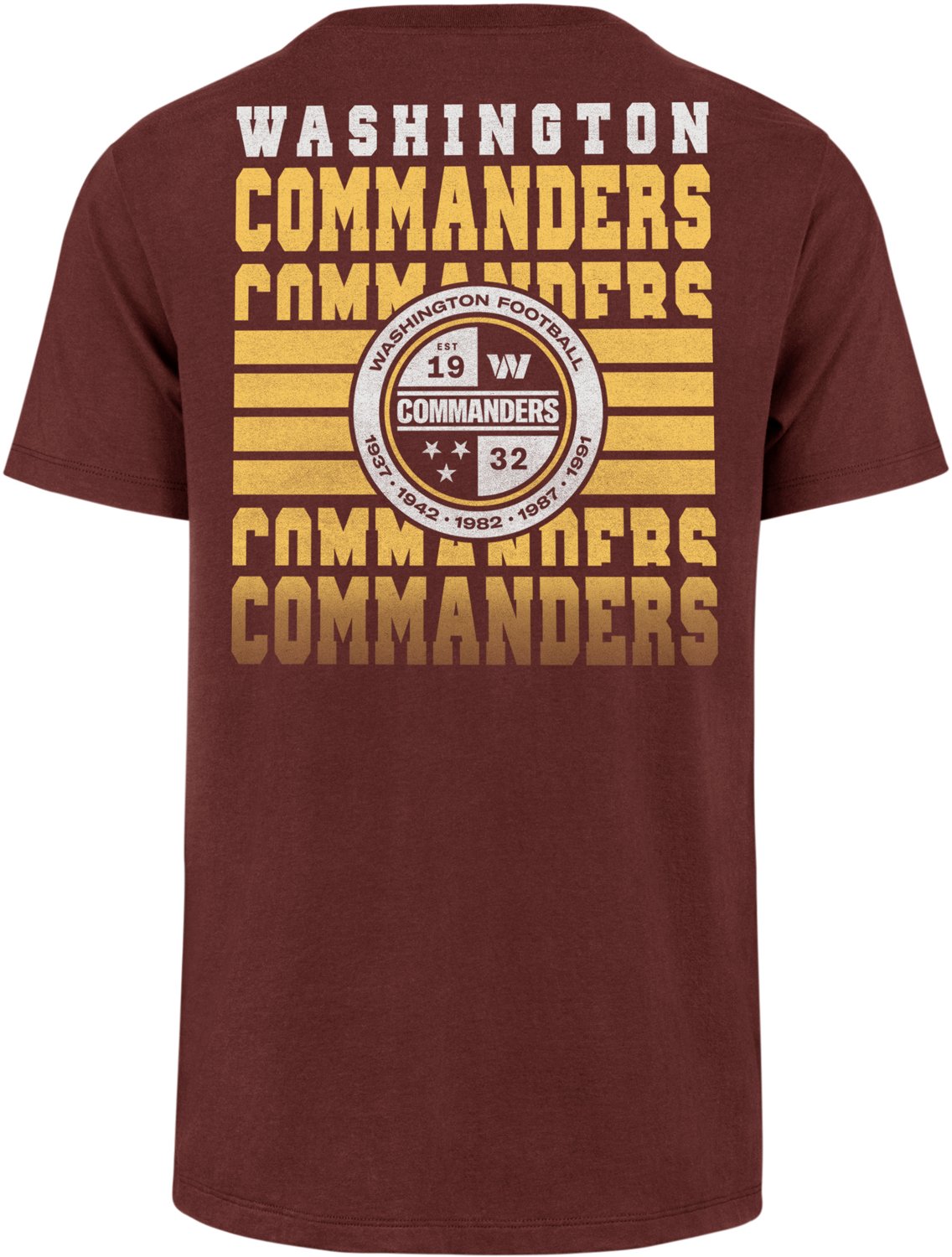 47 Men's Washington Commanders Back To Back Franklin T-shirt - view number 2