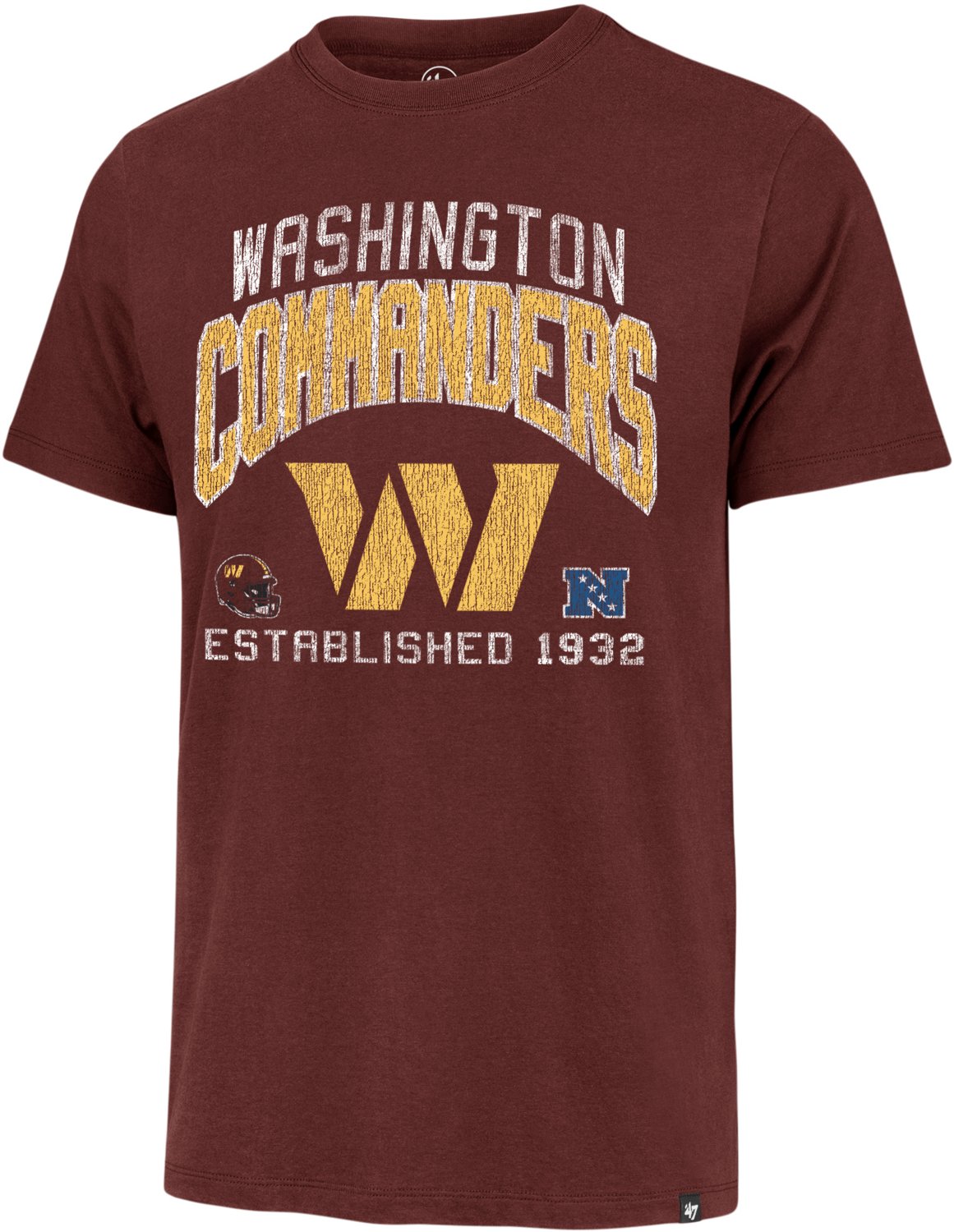 47 Men's Washington Commanders Turned Up Franklin T-shirt                                                                        - view number 1