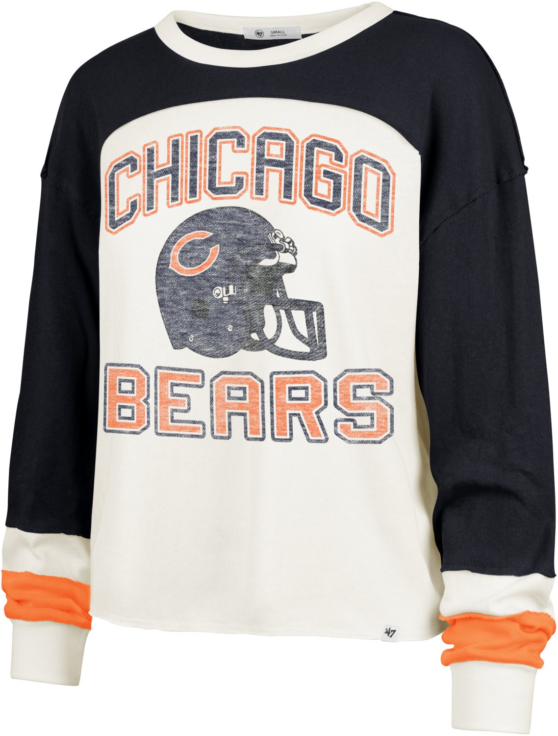 47 Women's Bears Double Header Curve Toni Long Sleeve T-shirt                                                                    - view number 1