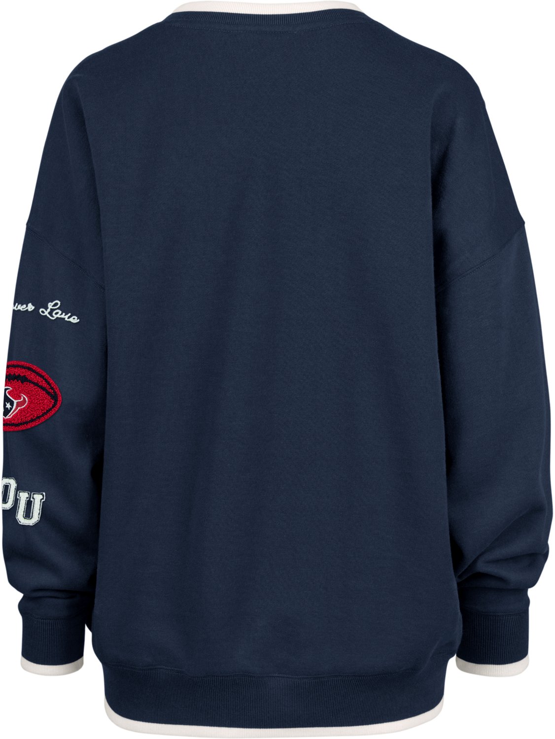 '47 Women's Houston Texans Stony Clover Lane Team Win Eighties Pullover - view number 2