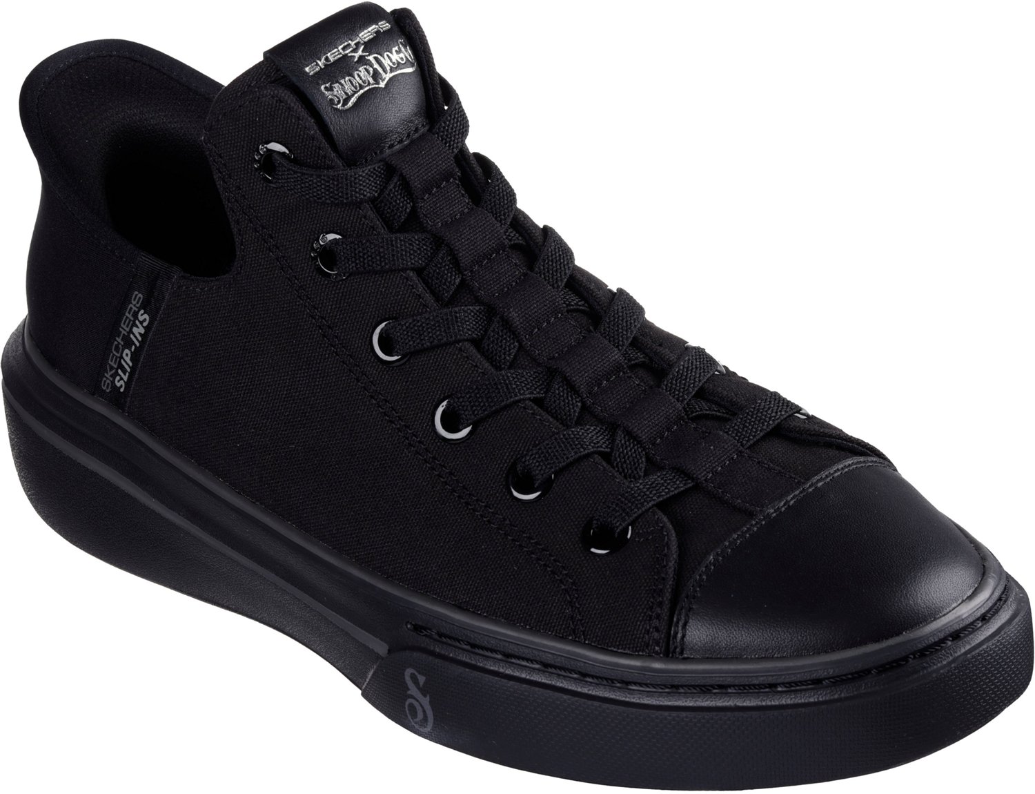 SKECHERS Men's Slip-Ins Snoop Dogg: One - Boss Life Canvas Shoes