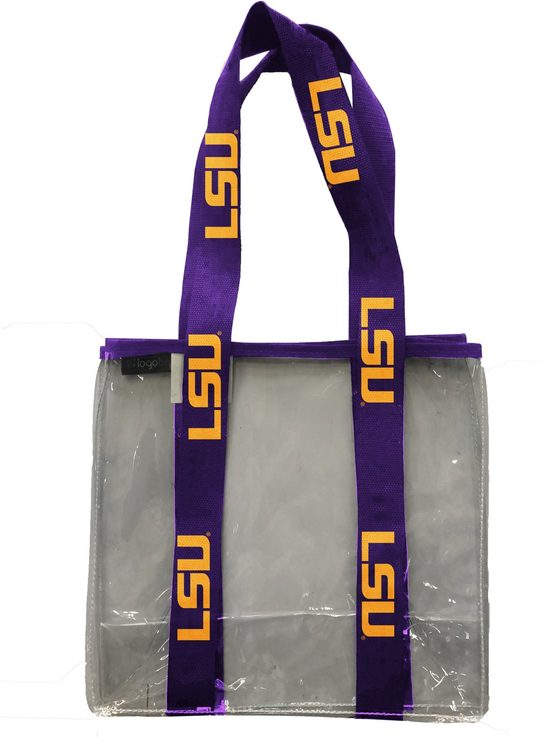 Logo Brands LSU Chant Clear Tote