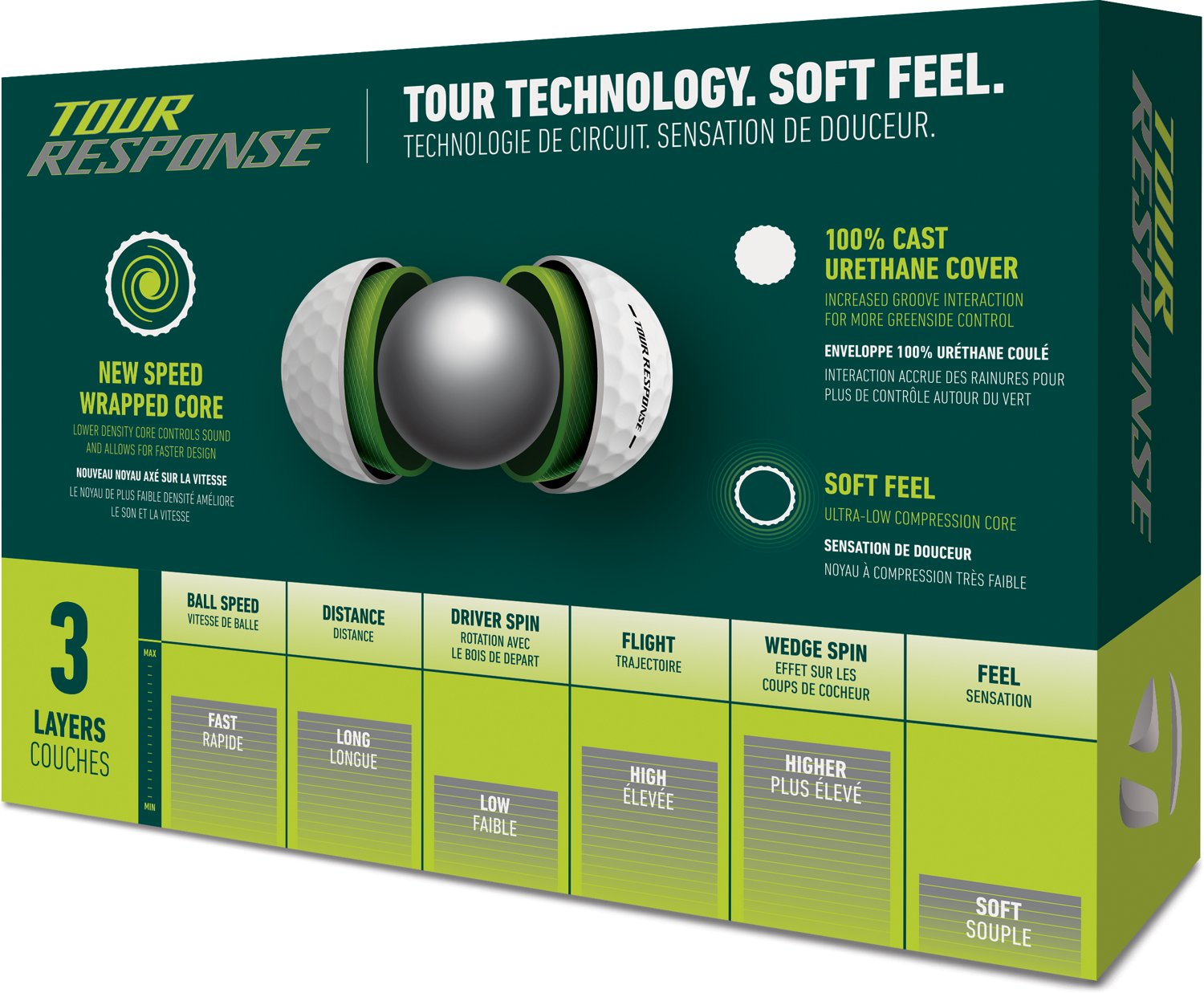 TaylorMade Tour Response Golf Balls 12-Pack                                                                                      - view number 2