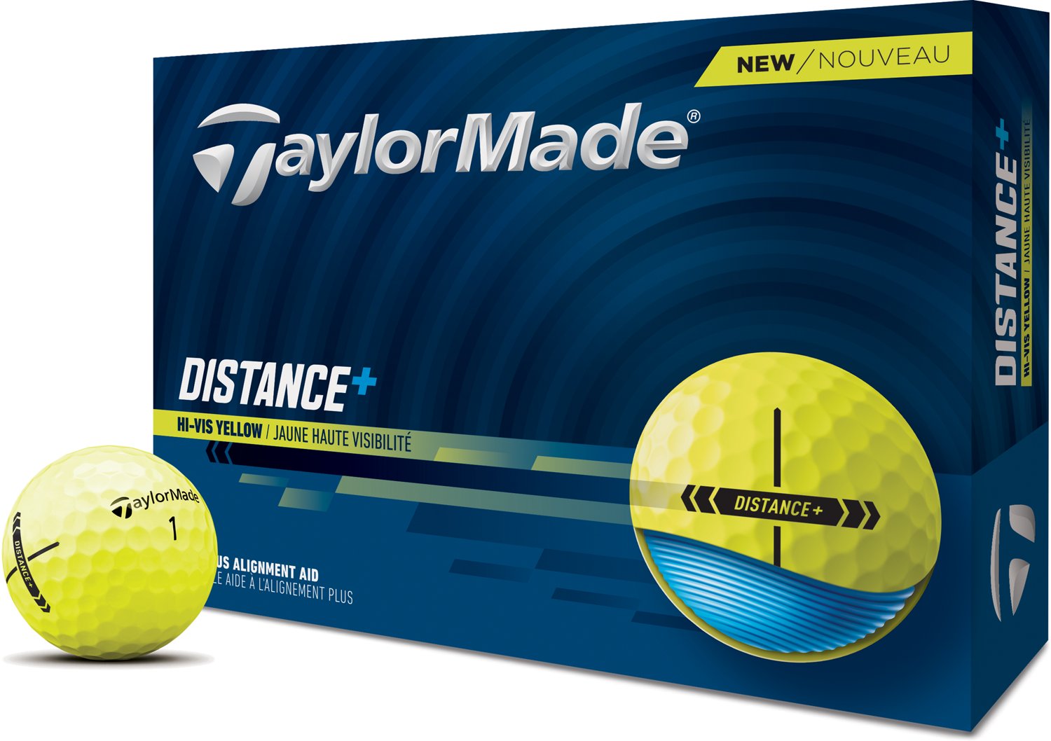 TaylorMade Distance+ Golf Balls 12-Pack                                                                                          - view number 5