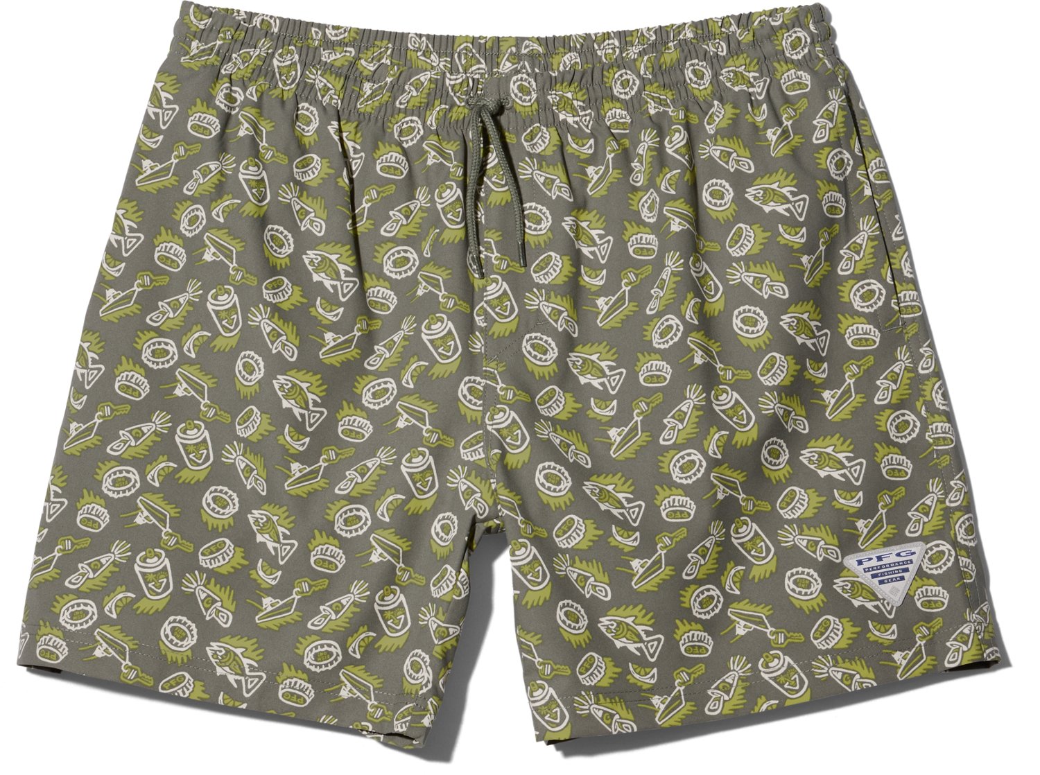 Columbia Sportswear Men's PFG Rambler Printed Water Shorts 6 in - view number 3