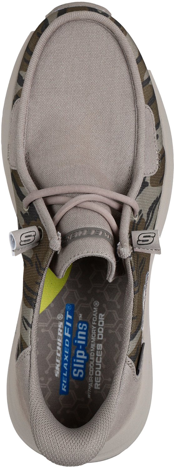 SKECHERS Men's Kornell Mossy Oak Slip-in Moc Toe Shoes - view number 4