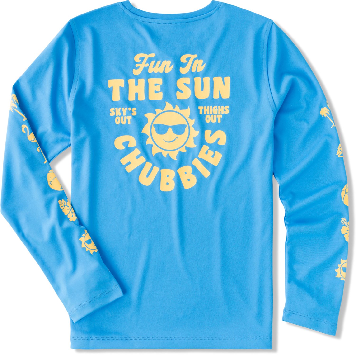 Chubbies Boys' Sun Long Sleeve Crewneck T-shirt - view number 6