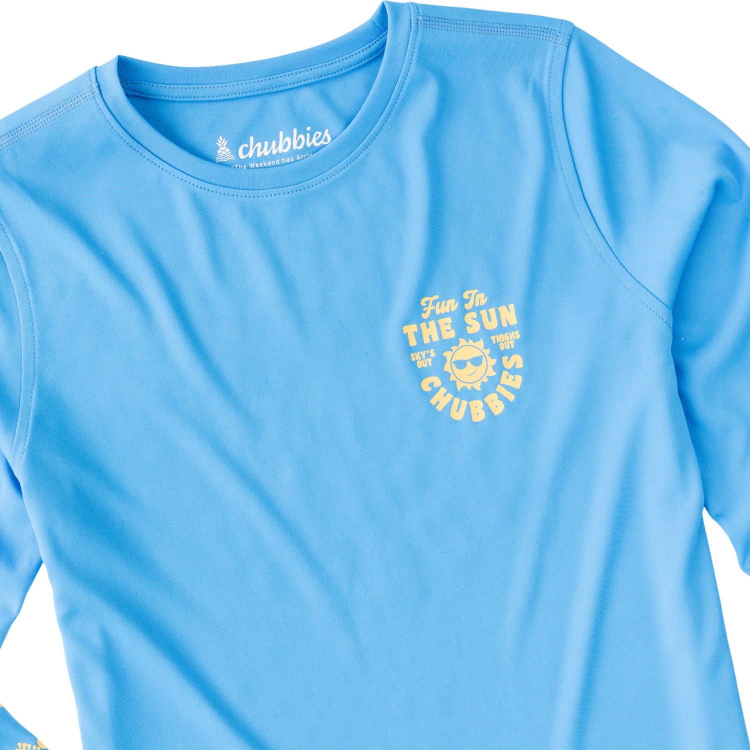 Chubbies Boys' Sun Long Sleeve Crewneck T-shirt - view number 7