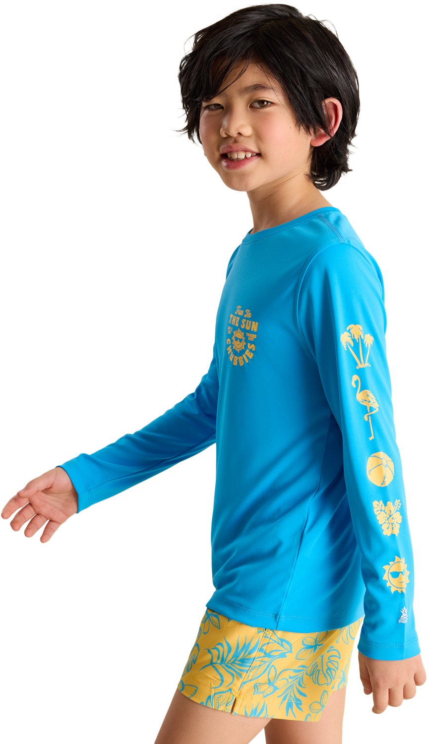 Chubbies Boys' Sun Long Sleeve Crewneck T-shirt - view number 3