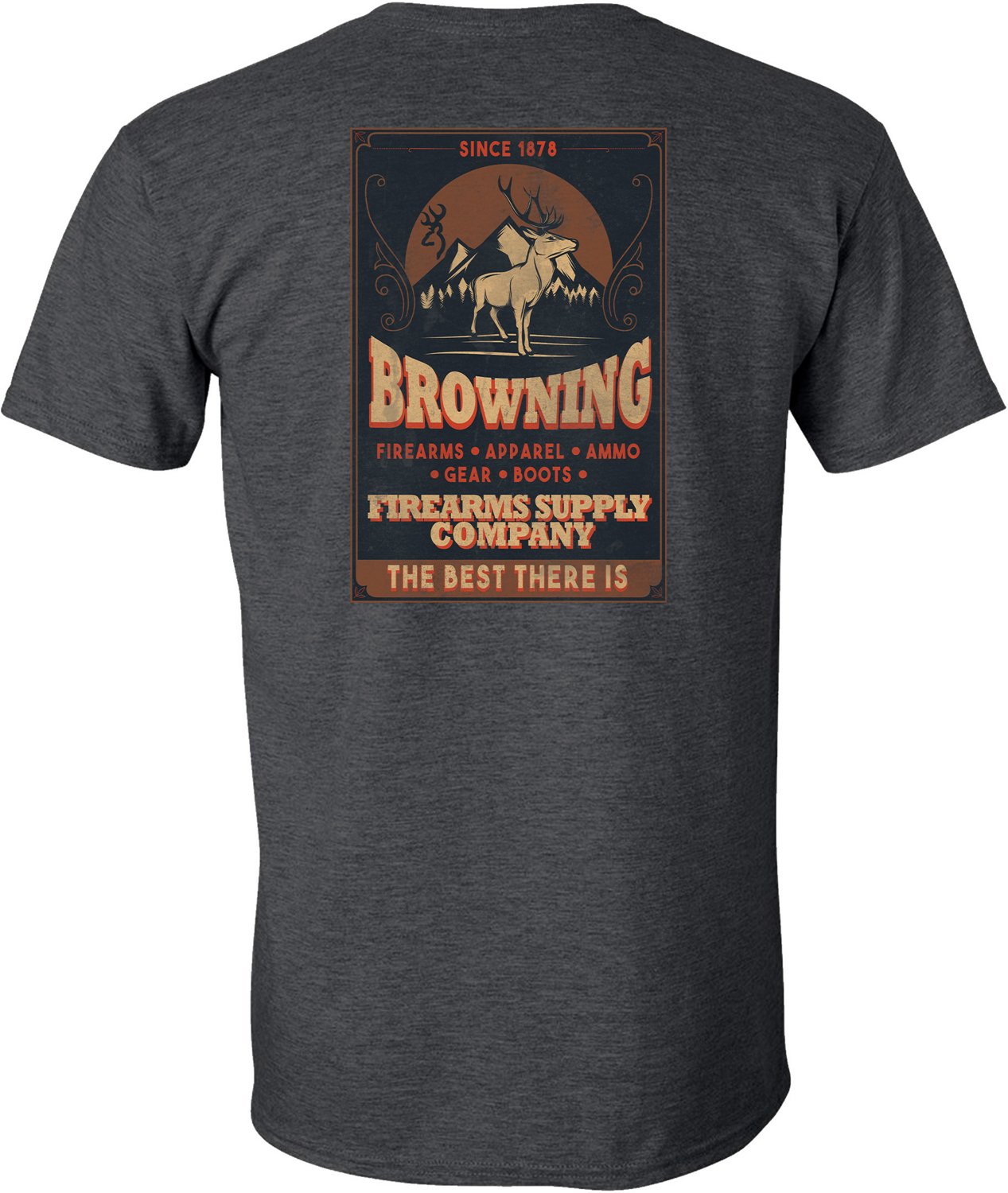 Browning Men's Firearms Supply Company Short-sleeve Graphic T-shirt - view number 2