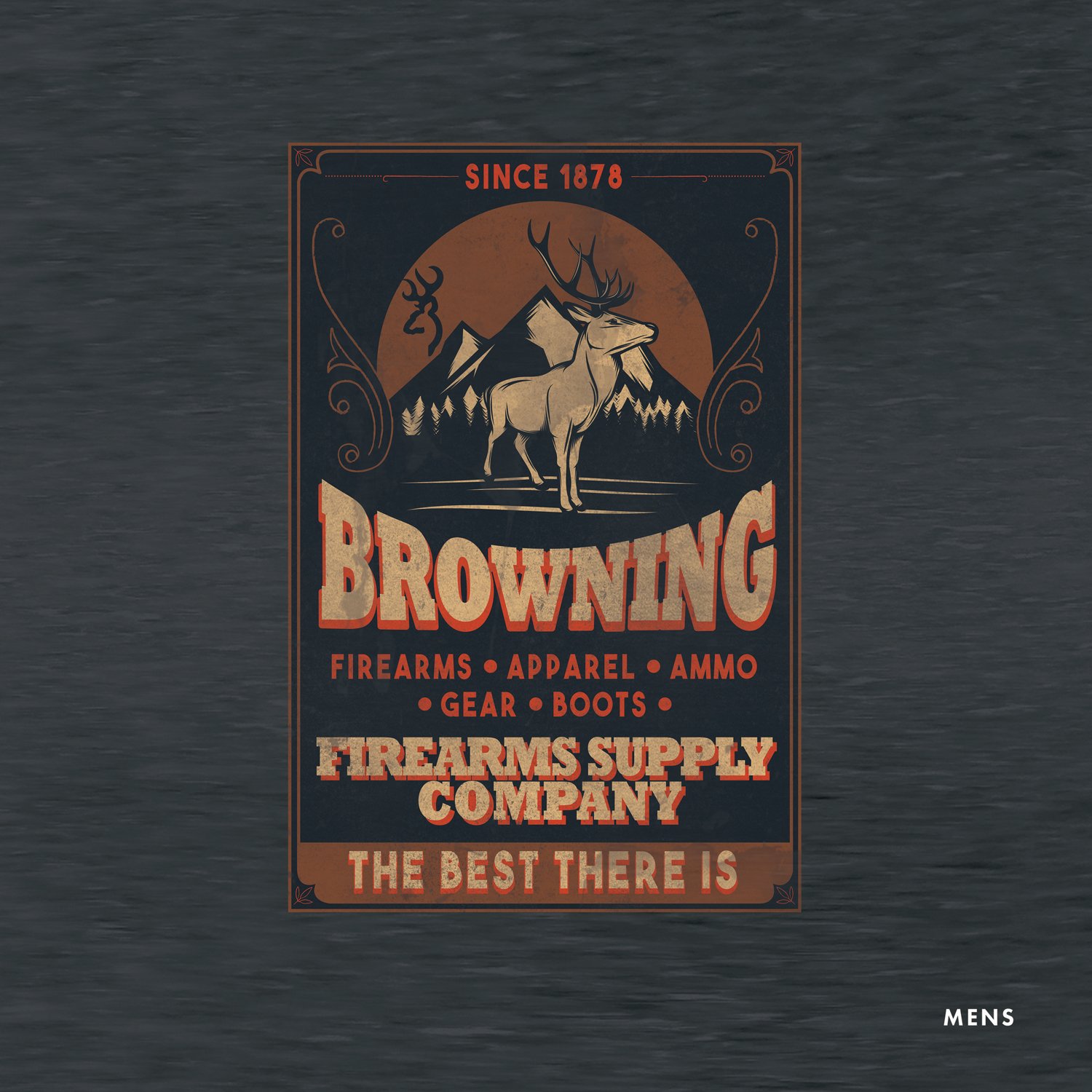 Browning Men's Firearms Supply Company Short-sleeve Graphic T-shirt - view number 3