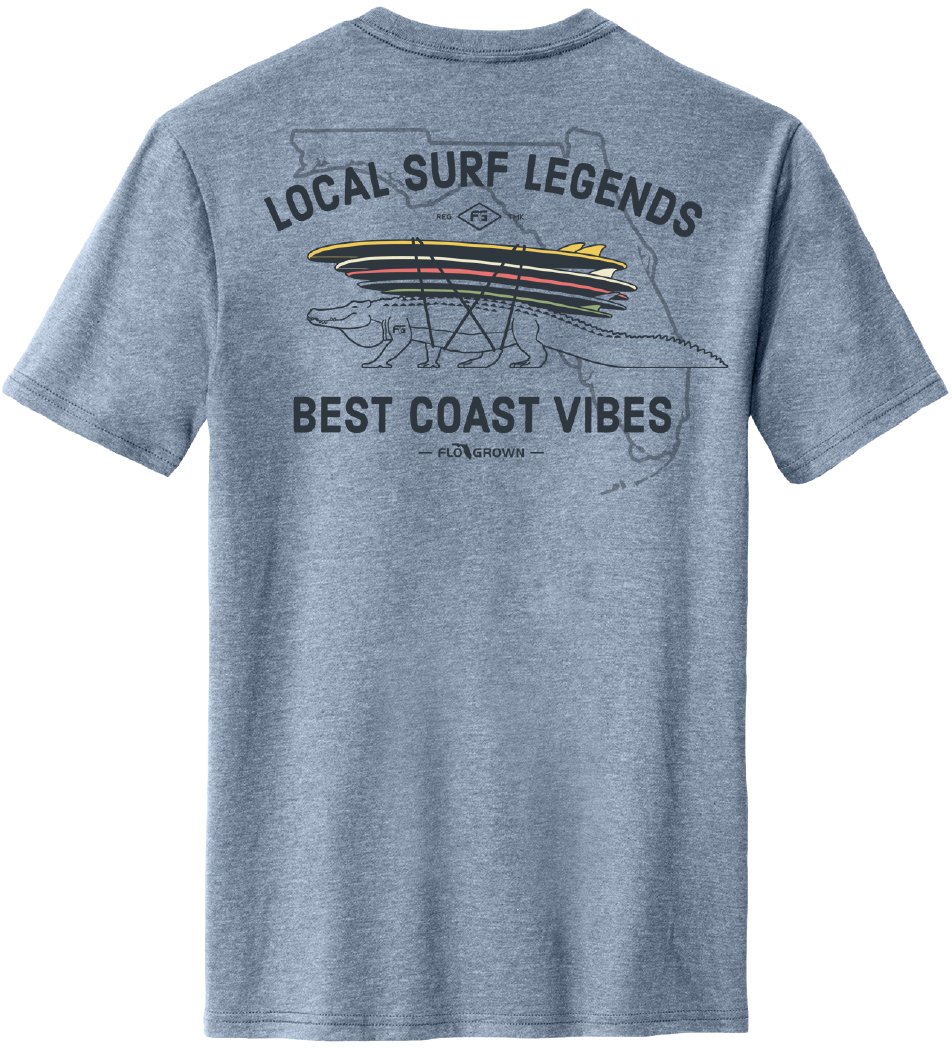 FLOGROWN Men's Surf Legends T-shirt - view number 2
