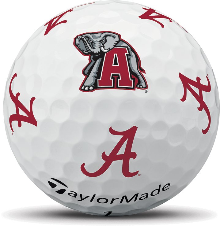 TaylorMade University of Alabama 2024 TP5 Pix Golf Balls                                                                         - view number 2