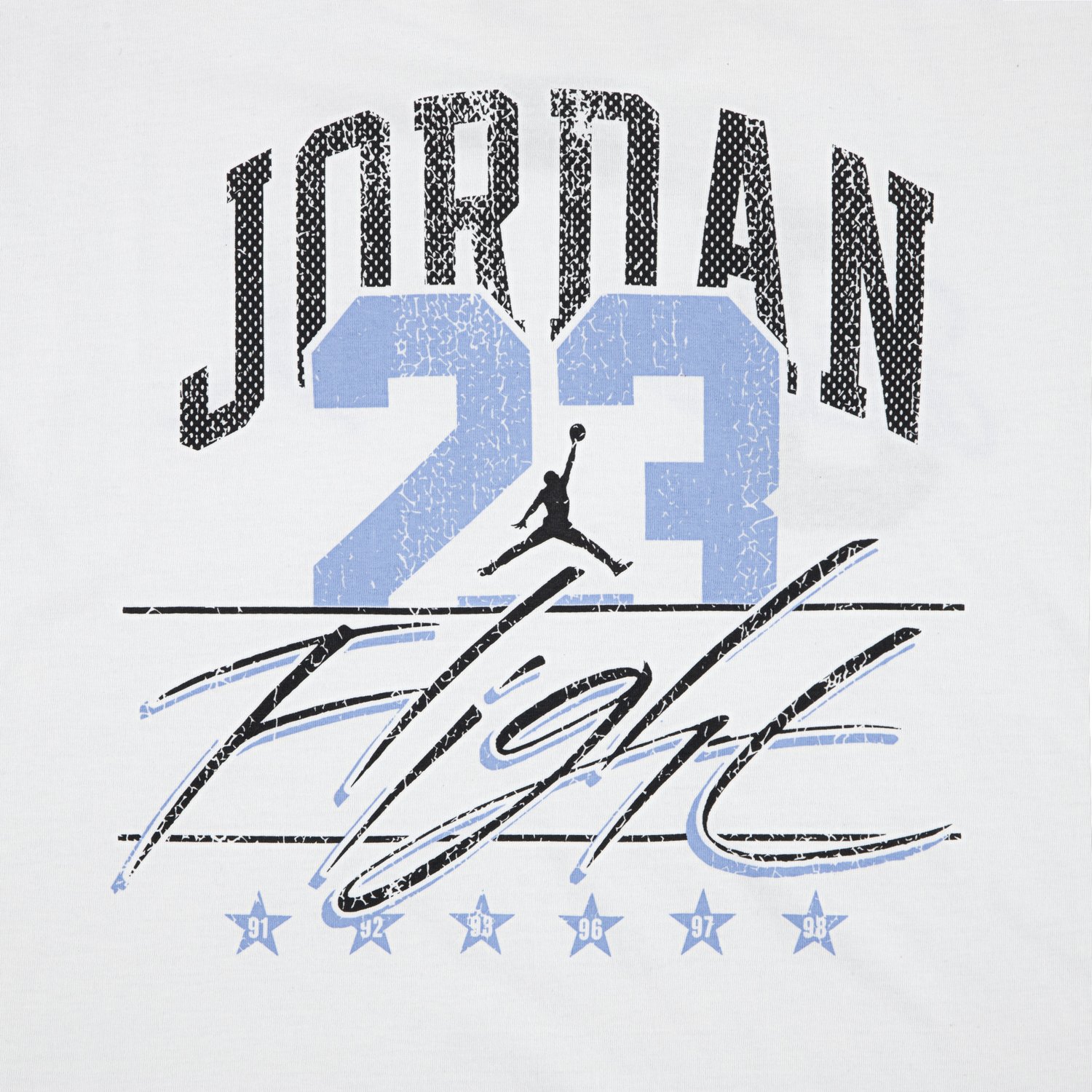 Jordan Girls' Distressed Collegiate Short Sleeve T-shirt - view number 3