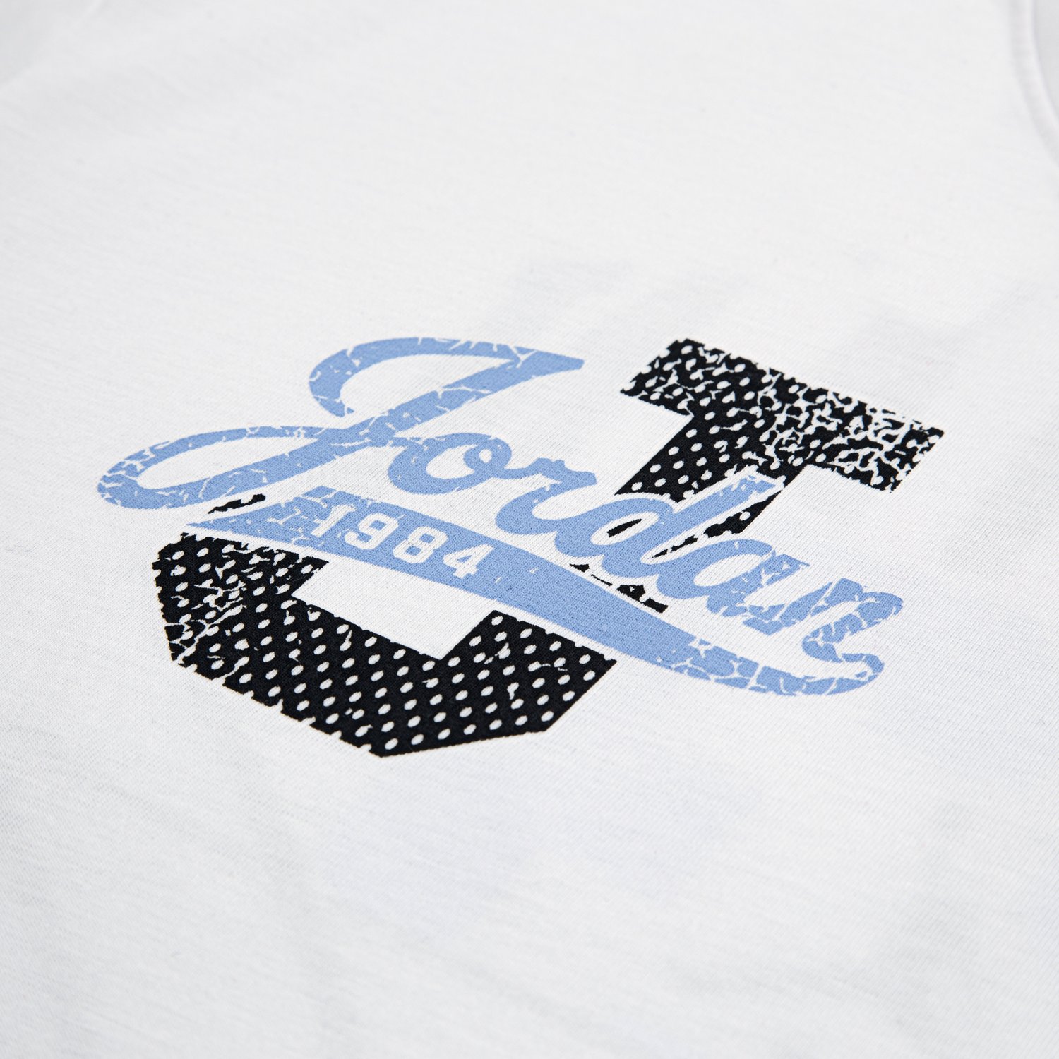 Jordan Girls' Distressed Collegiate Short Sleeve T-shirt - view number 4