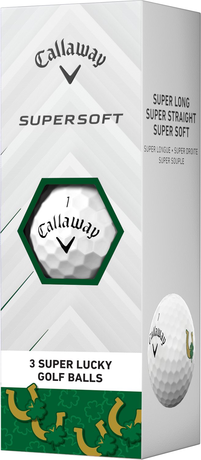 Callaway 2025 Supersoft Lucky Edition Golf Balls 12-Pack