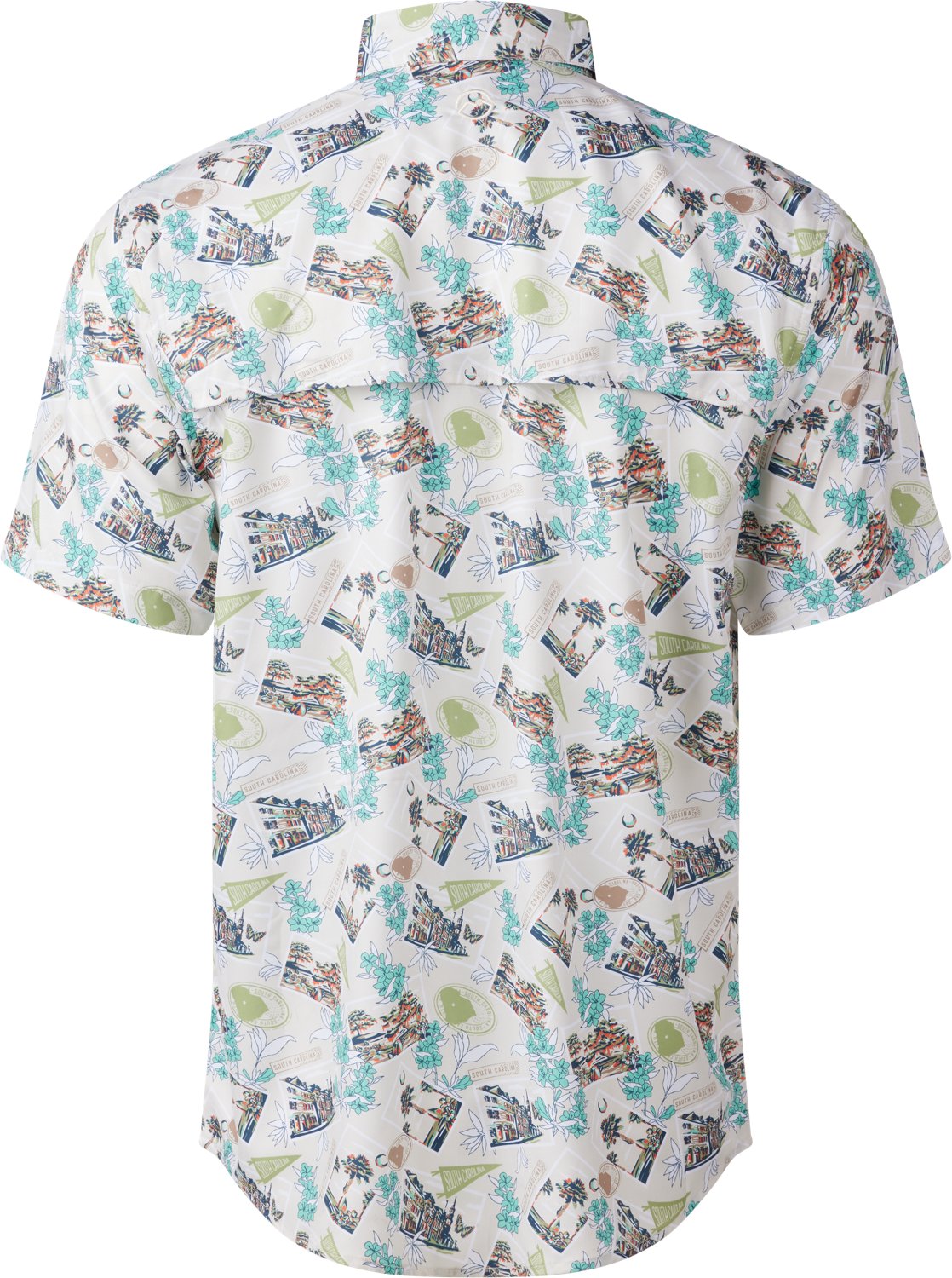 Magellan Outdoors Men's Local State Print South Carolina Short Sleeve Shirt - view number 2