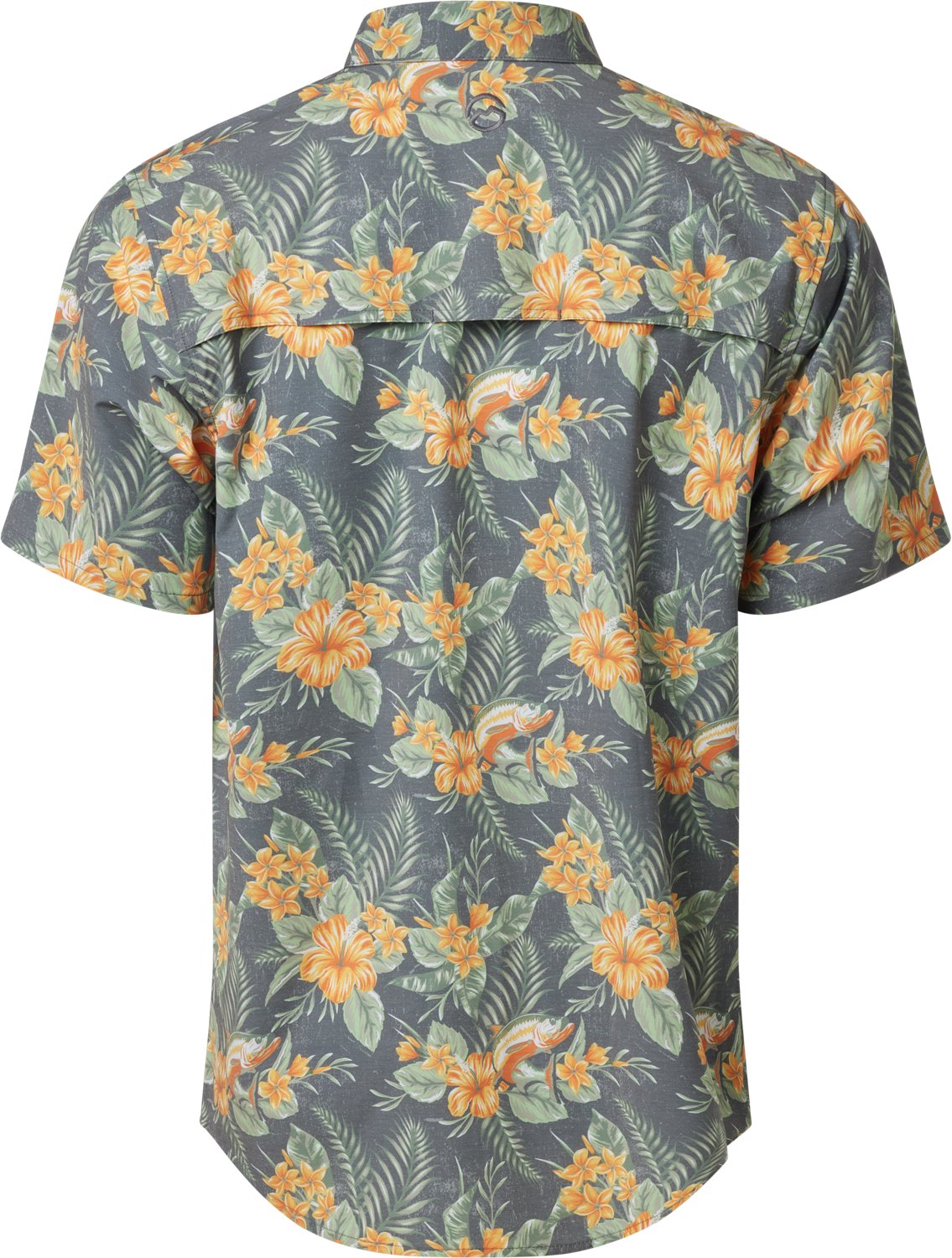 Magellan Outdoors Menâ€™s Shore and Line Washed Out Pocket Button-Down Fishing Shirt - view number 2