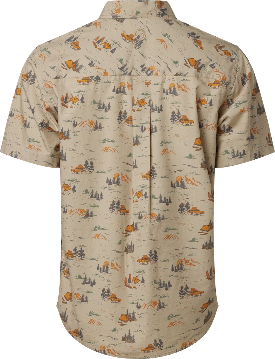 Magellan Outdoors Men's Summerville Print Short Sleeve Shirt - view number 4