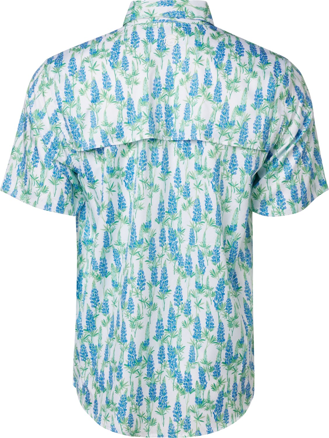 Magellan Outdoors Men's FishGear Local State Texas Print Short Sleeve Button-Down Shirt - view number 2