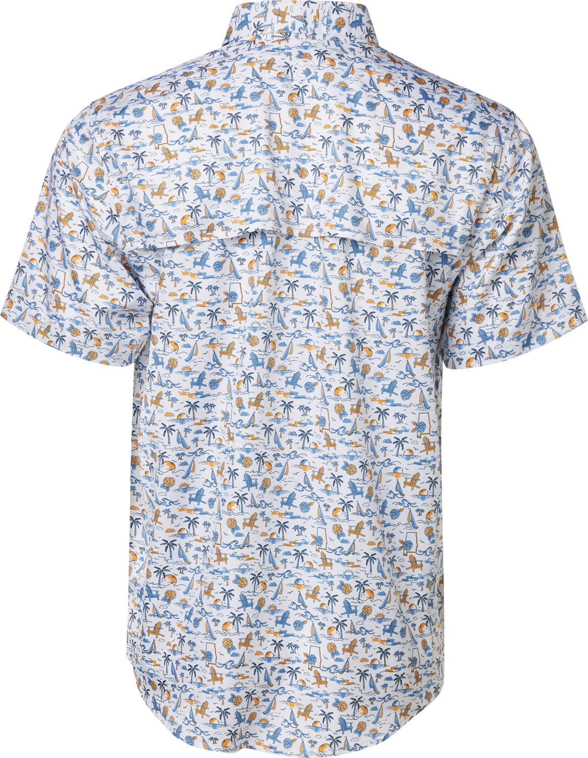 Magellan Outdoors Men's Alabama Local State Print Button-Down Shirt