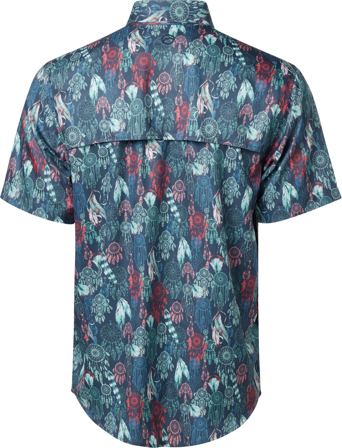 Magellan Outdoors Men's Oklahoma Local State Print Shirt - view number 4