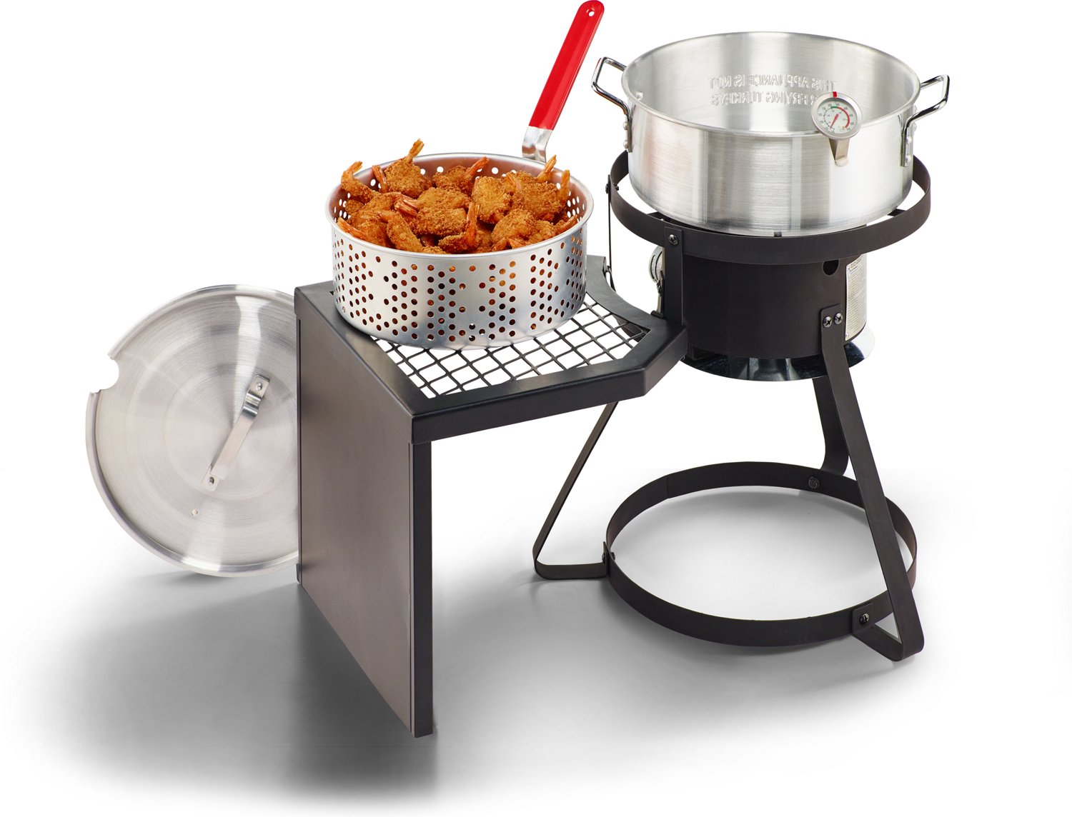 Outdoor Gourmet 10 qt Fish Fryer Set with Side Table - view number 5