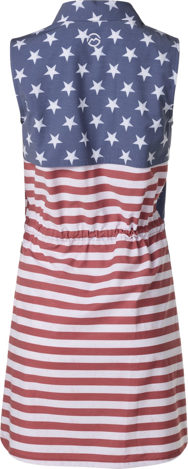 Magellan Outdoors Women's Americana Color Block Sleeveless Dress - view number 2