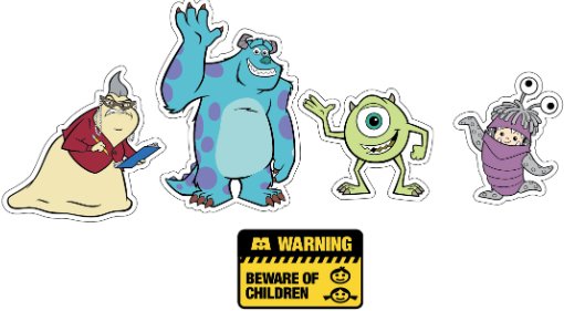 Crocs Jibbitz Monsters Inc 5-Pack                                                                                                - view number 5