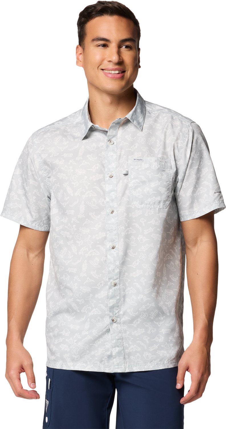Columbia Sportswear Men's Super Slack Tide Camp Shirt                                                                            - view number 5