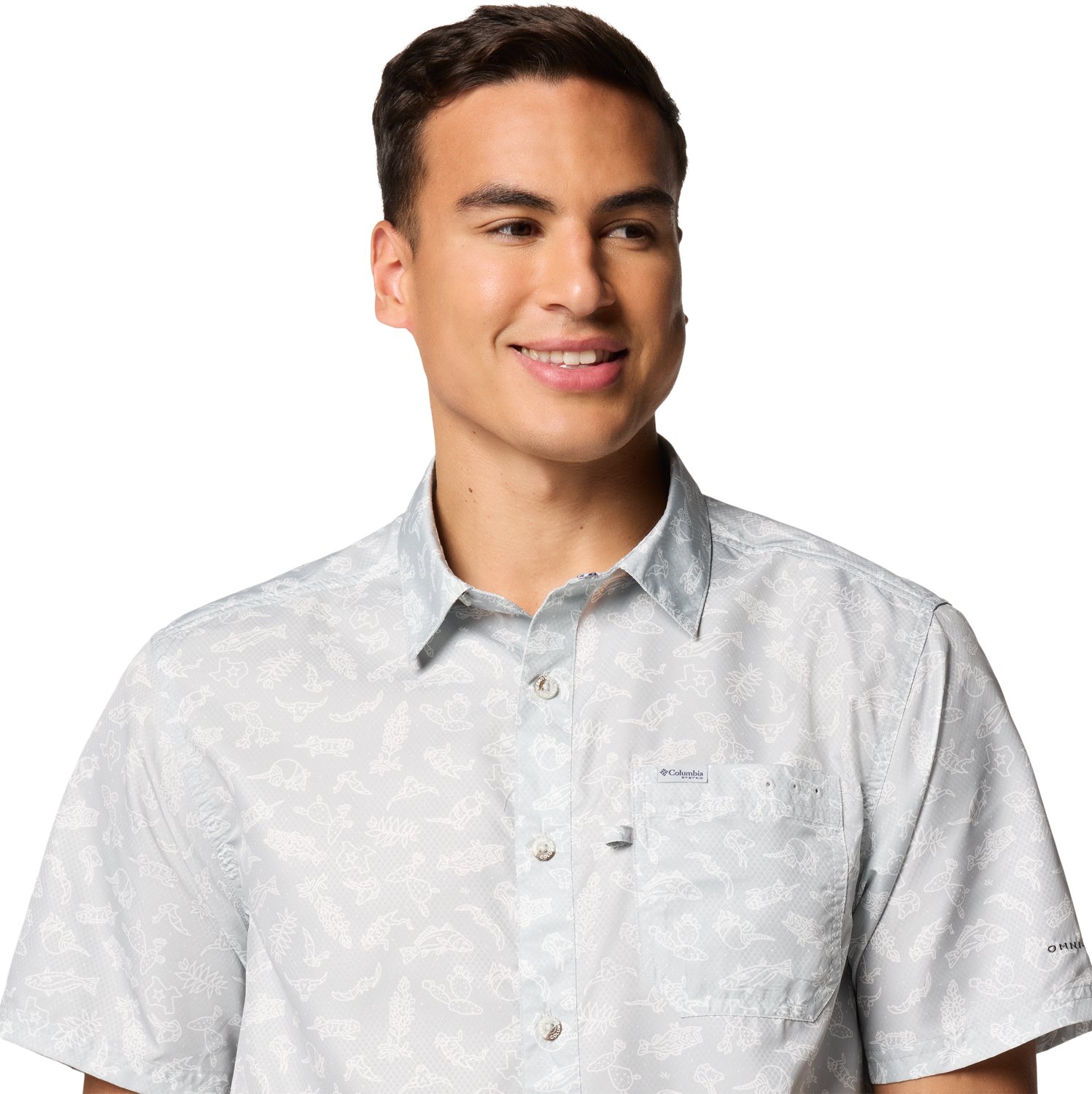 Columbia Sportswear Men's Super Slack Tide Camp Shirt                                                                            - view number 7