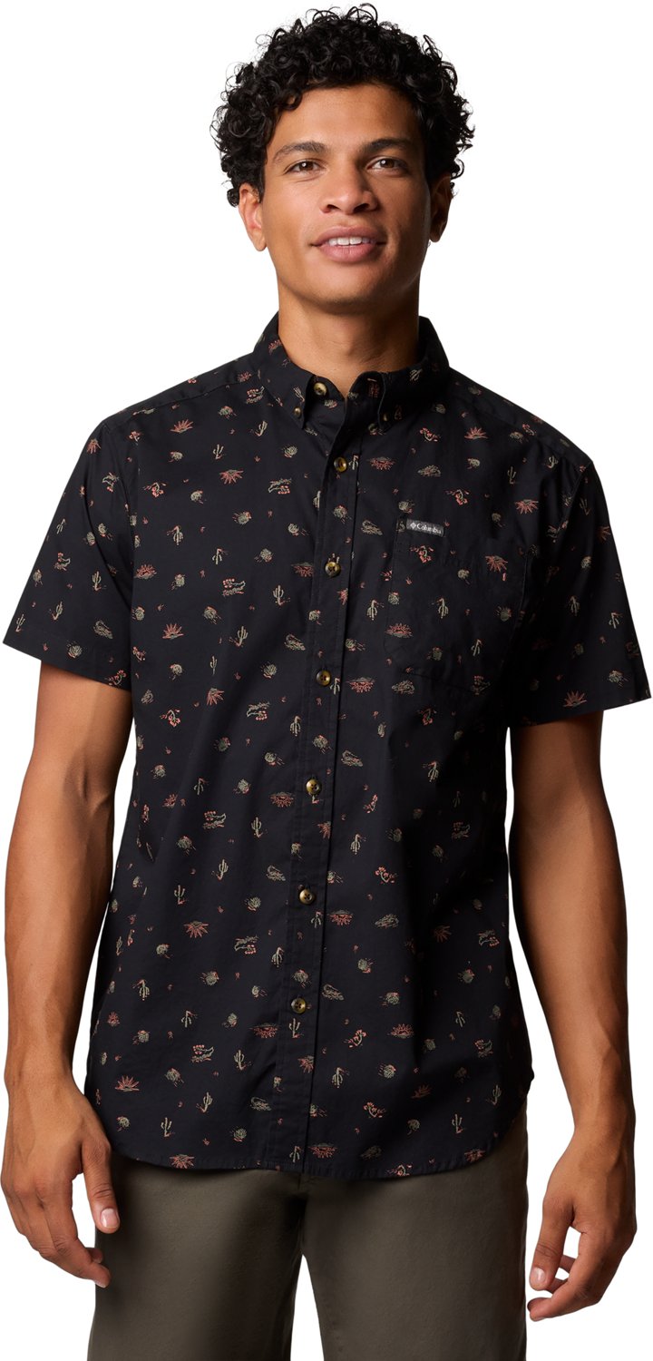 Columbia Sportswear Men's Rapid Rivers Printed Button Down Shirt - view number 6