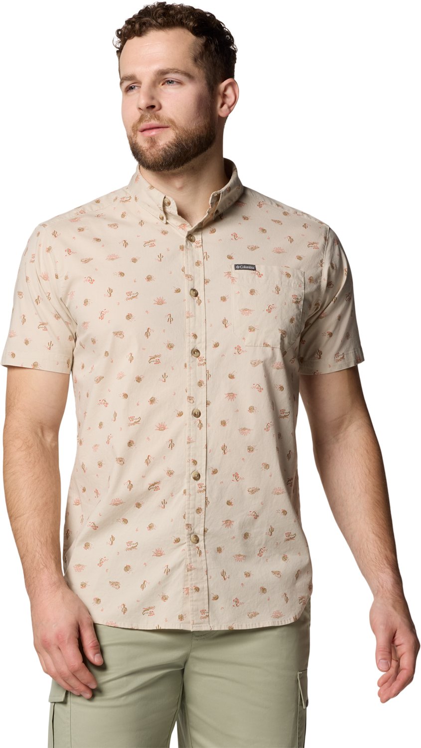 Columbia Sportswear Men's Rapid Rivers Printed Button Down Shirt - view number 6