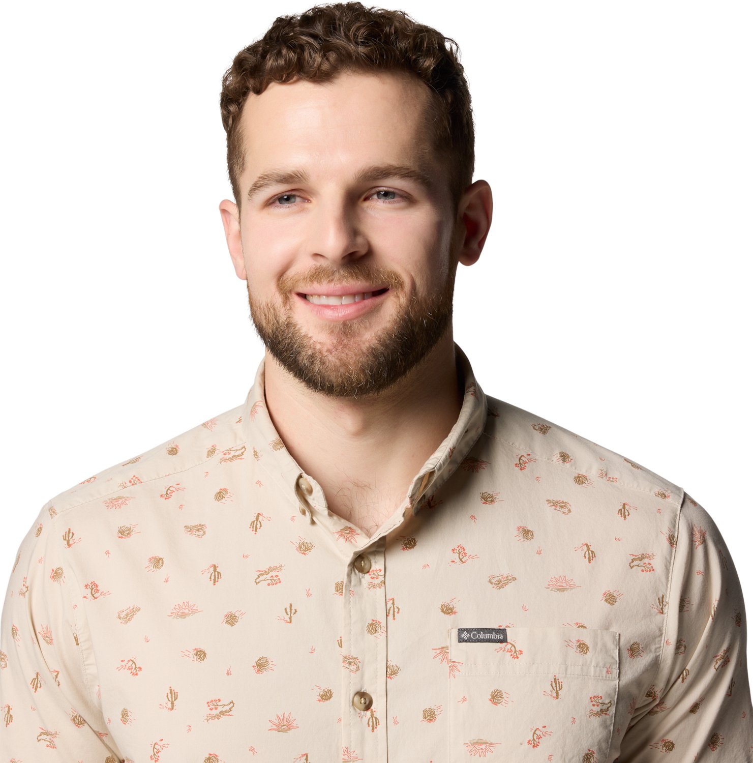 Columbia Sportswear Men's Rapid Rivers Printed Button Down Shirt - view number 8