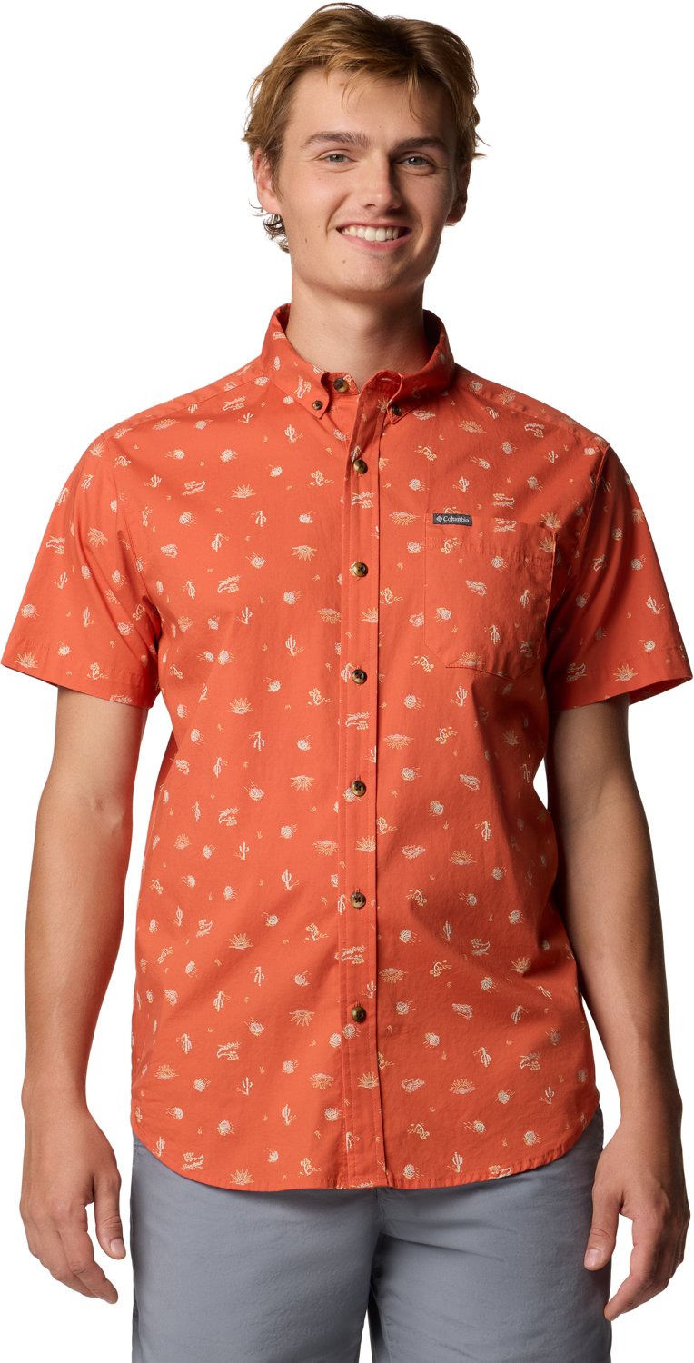 Columbia Sportswear Men's Rapid Rivers Printed Button Down Shirt - view number 6