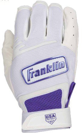 Franklin Girl's Fusion Flex Fastpitch Batting Gloves                                                                             - view number 2