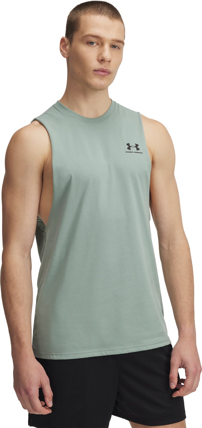 Under Armour Men's Sportstyle Left Chest Cut-off Sleeveless Top - view number 3