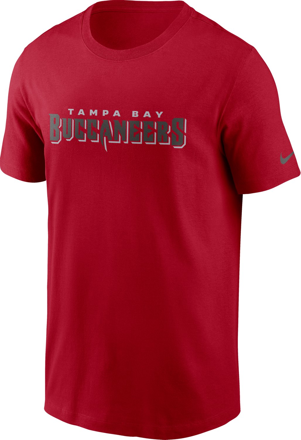 Nike Men's Tampa Bay Buccaneers Wordmark Graphic T-shirt - view number 4