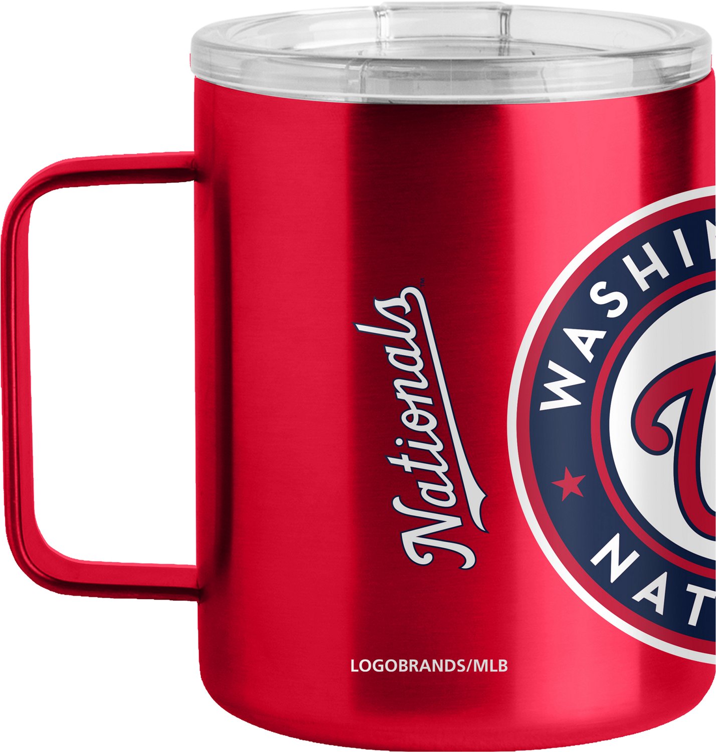 Logo Brands Washington Nationals 15 oz Hype Stainless Steel Mug - view number 2