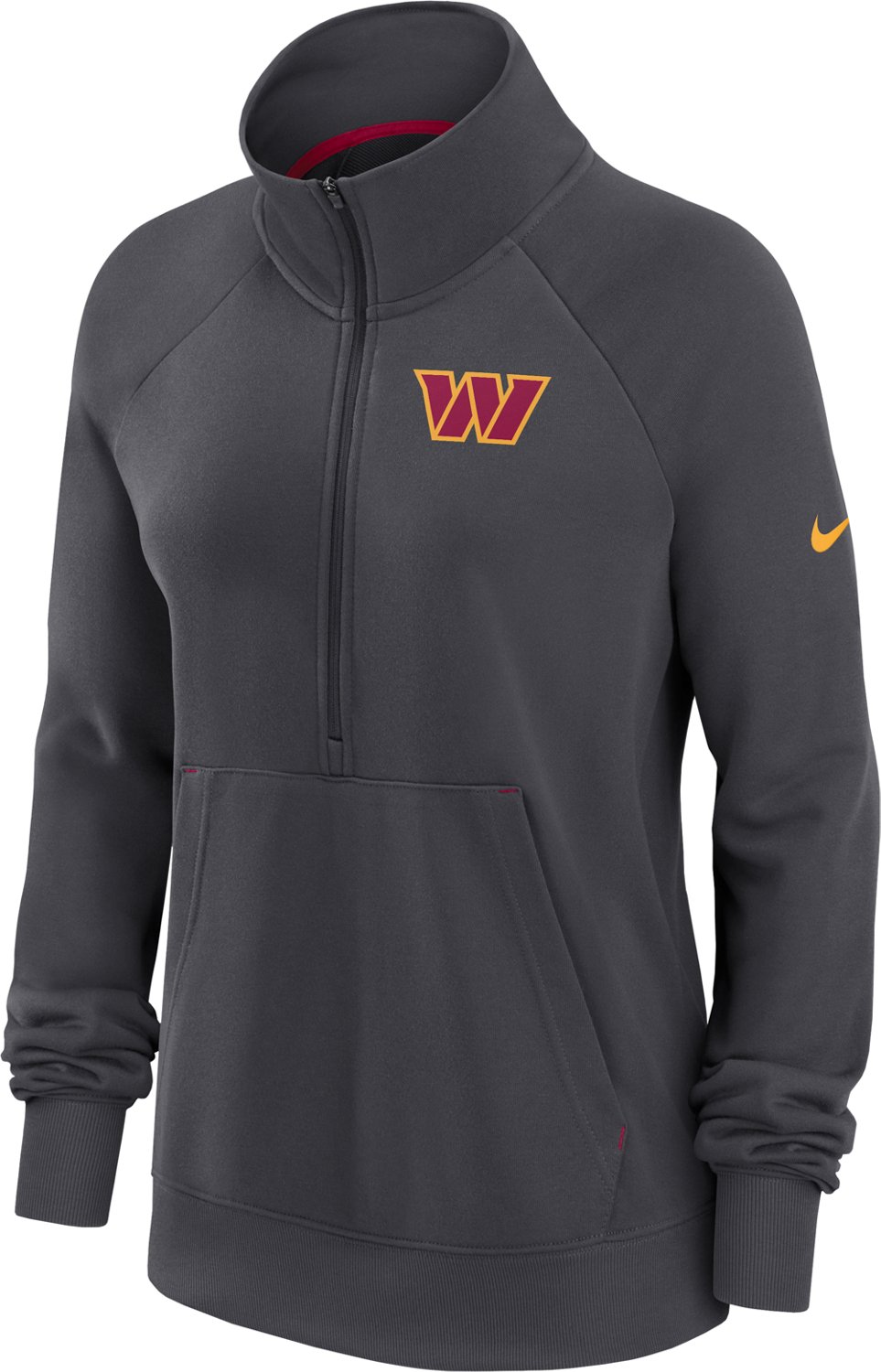 Nike Women's Washington Commanders Dri-FIT 1/2-Zip Top - view number 4