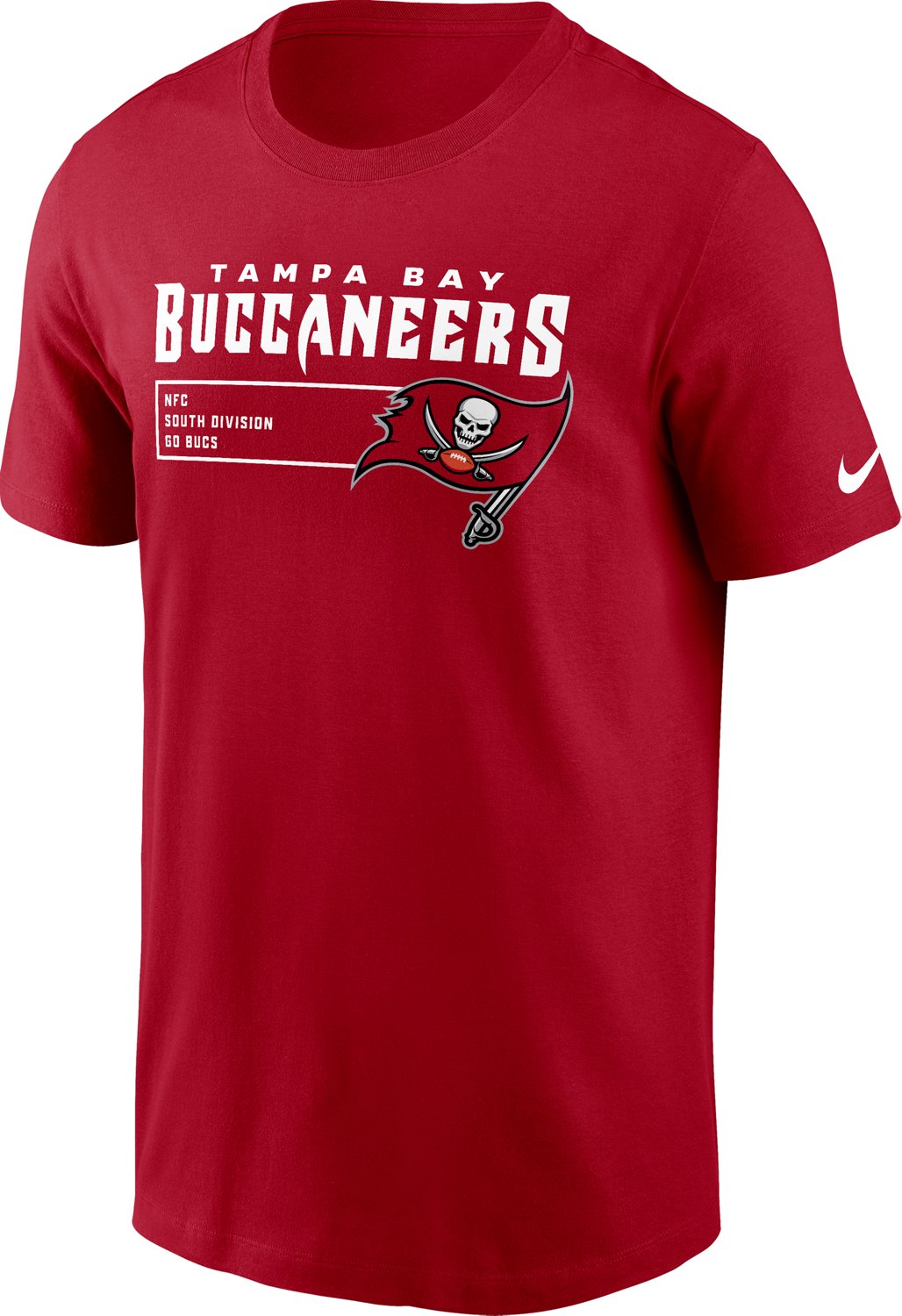 Nike Men's Tampa Bay Buccaneers Division Essential Graphic T-shirt  - view number 4