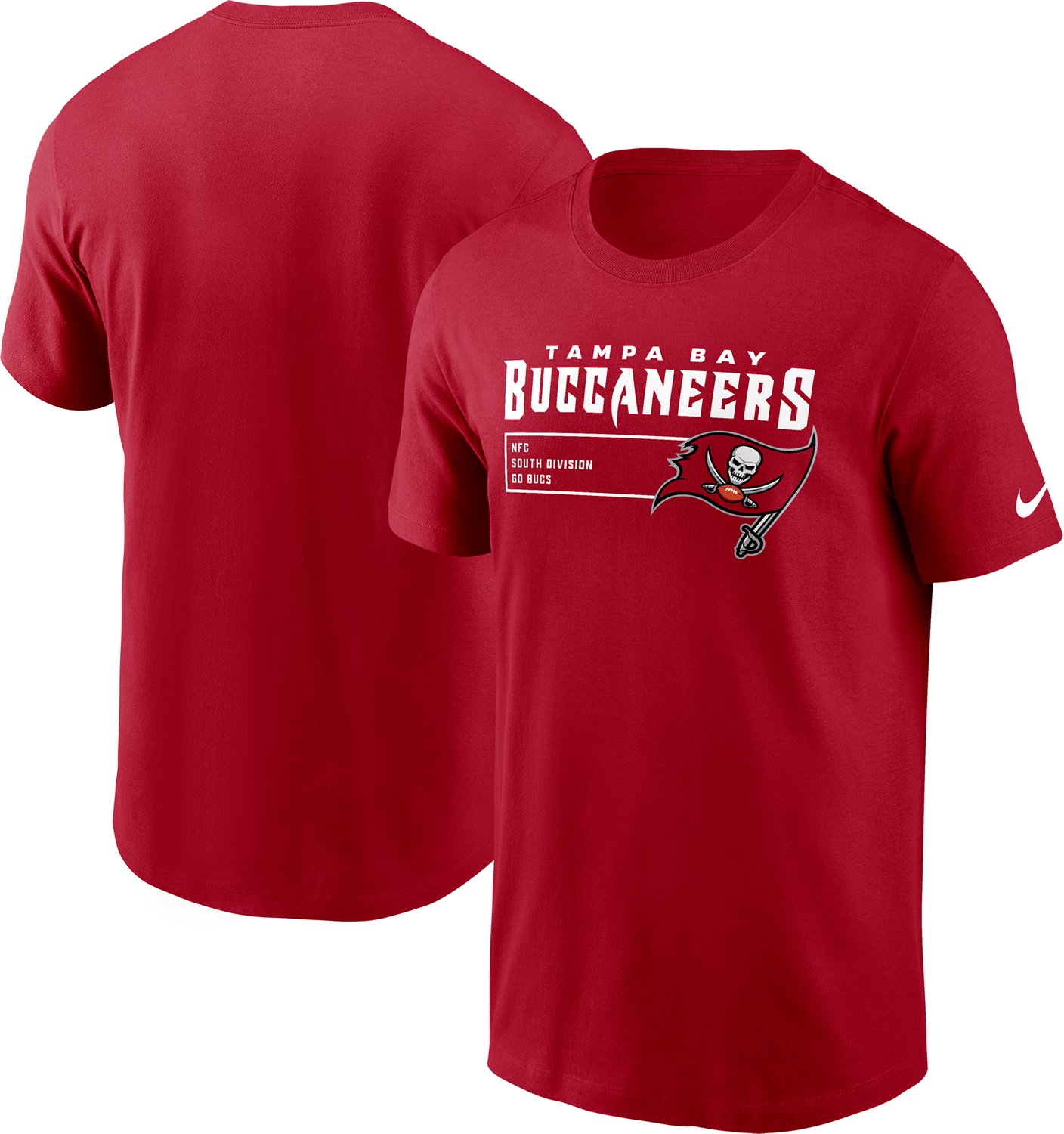 Nike Men's Tampa Bay Buccaneers Division Essential Graphic T-shirt  - view number 6