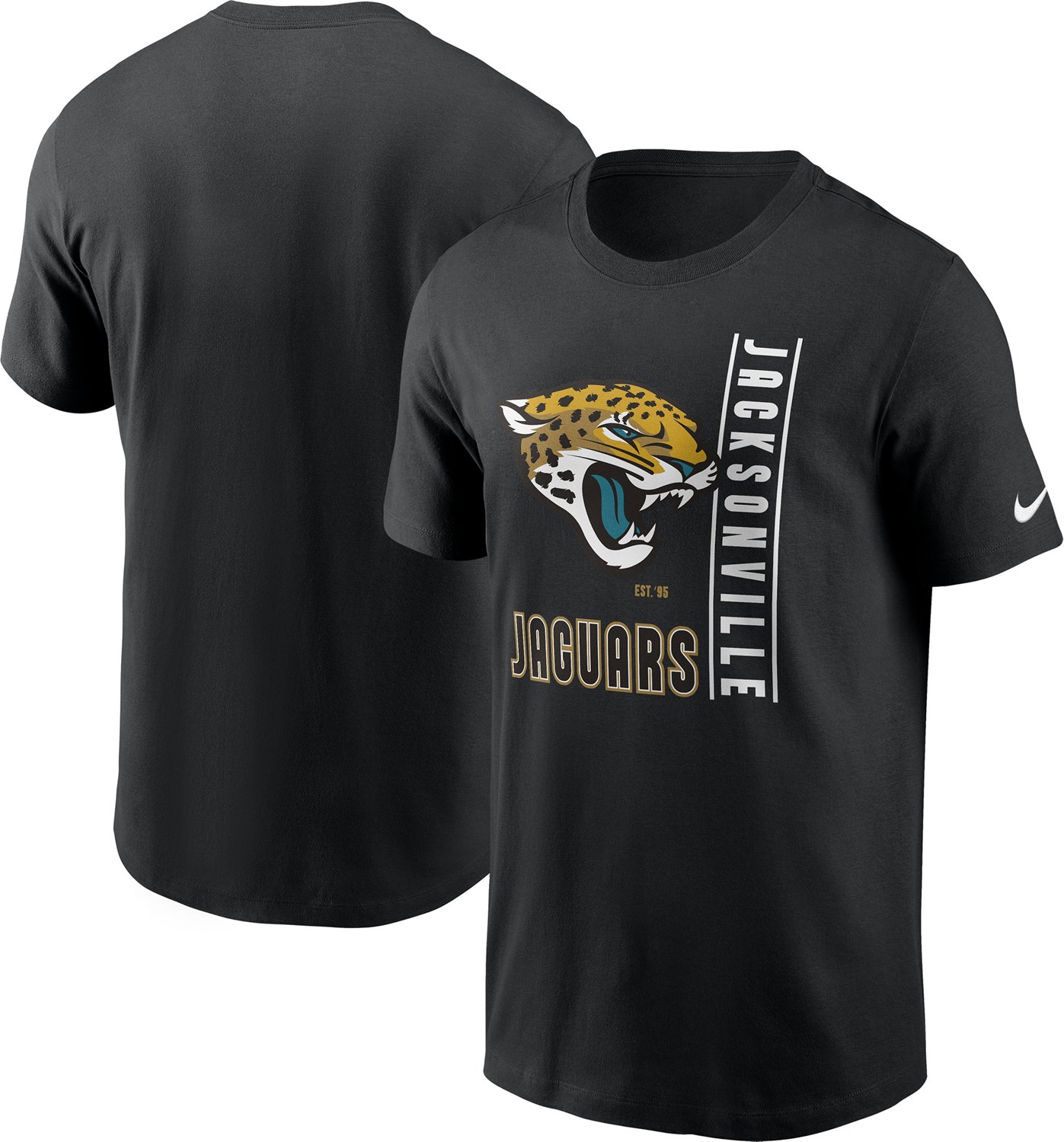 Nike Men's Jacksonville Jaguars Lockup Essential Graphic T-shirt  - view number 6