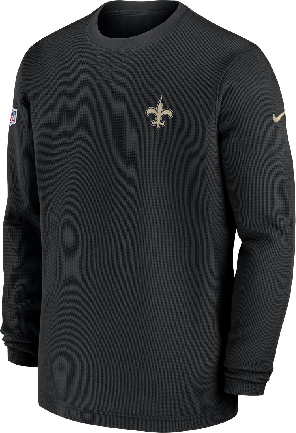 Nike Men's New Orleans Saints Dri-FIT Long Sleeve T-shirt - view number 4