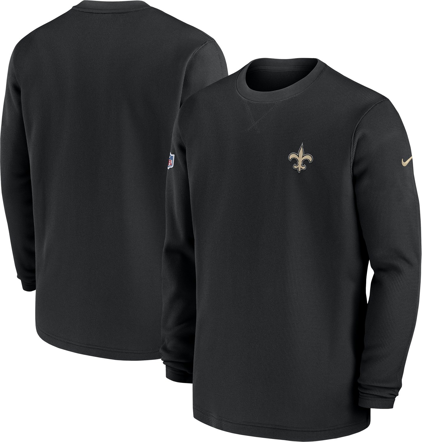 Nike Men's New Orleans Saints Dri-FIT Long Sleeve T-shirt - view number 6