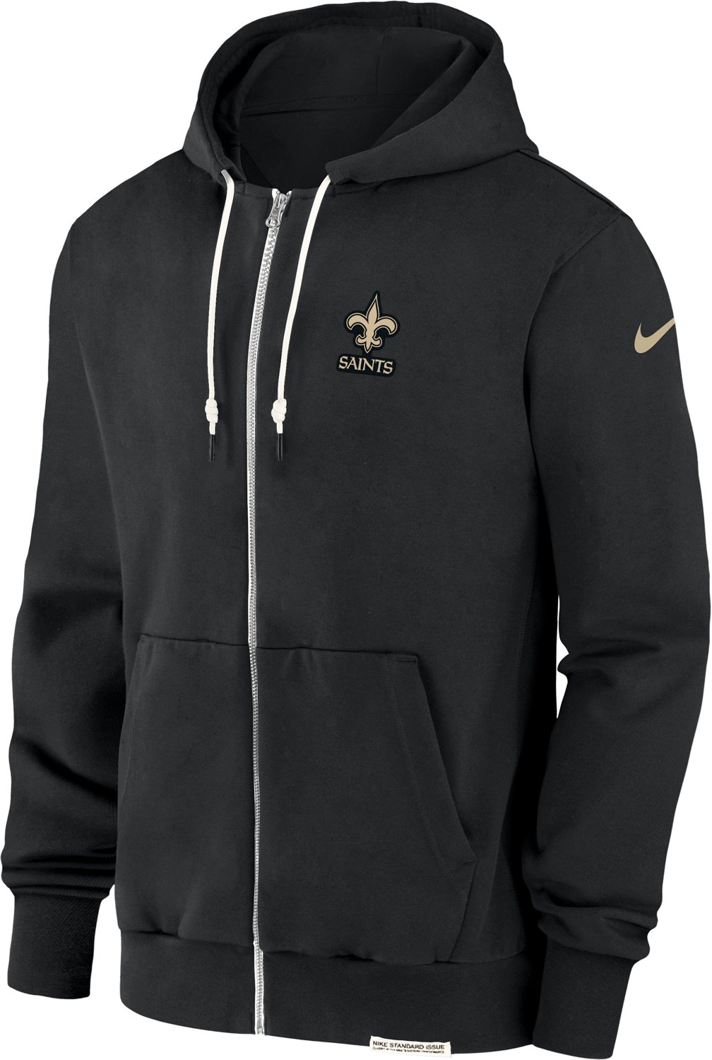 Nike Men's New Orleans Saints Dri-FIT Full Zip Hoodie T-shirt - view number 4