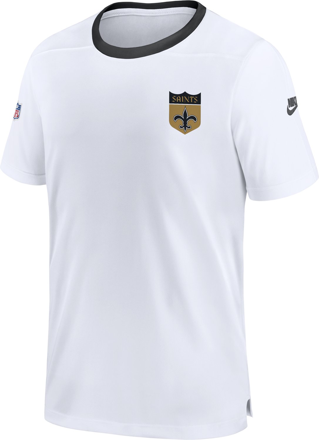 Nike Men's New Orleans Saints Coach Alt V-neck T-shirt - view number 4
